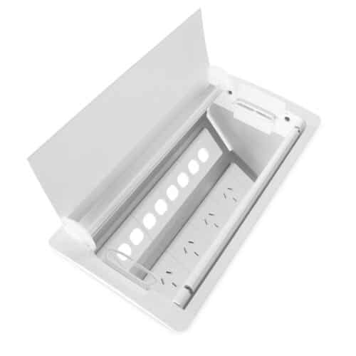 Accede in-desk power module - Single Lid