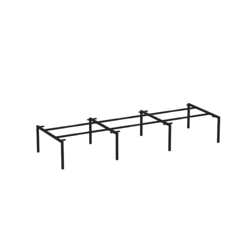 Apex 6 Person Double Desk Frame