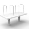 Avenger Desk Mounted Shelf
