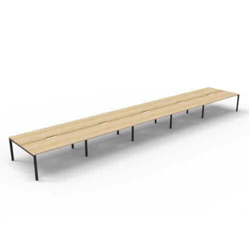 Avenger Mercury 10Person Double Sided Desk