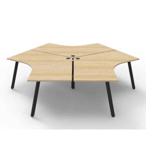 Avenger Venus 120 Degree Workstation - Eternity Leg