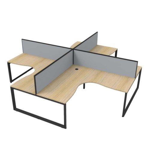Avenger Mars 4 X-POD Corner Desk With Mill Screen