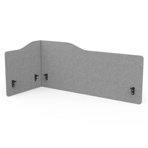 Zorba Desk Mounted Corner Screen
