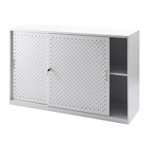 Perforated Sliding Door Cabinet