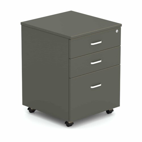Wonder 2 Personal/1 File Mobile Pedestal Charcoal