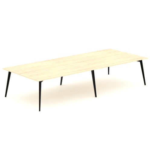 Enzo Boardroom Table - Extended Range (Black Frame)
