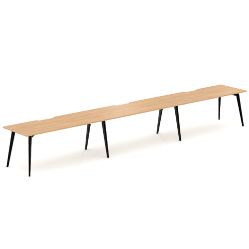 Enzo 3 Person Single Sided Desk