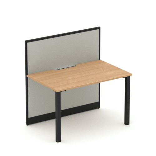 Quiet 1 Person Single Side Desk