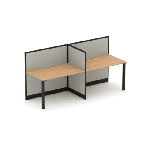 Quiet 2 Person Single Side Desk