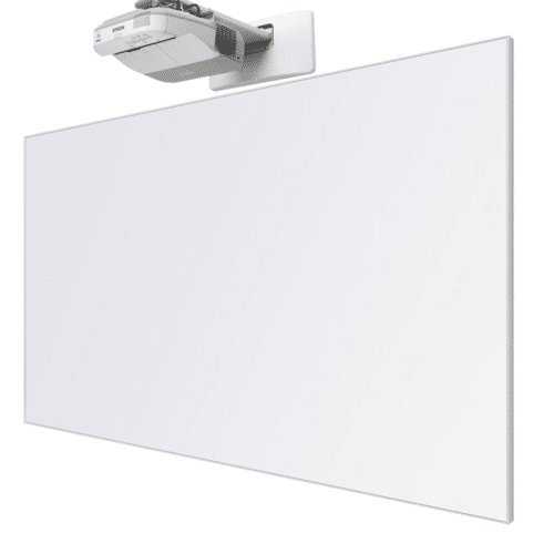Slim Edge Porcelain Projection Whiteboard